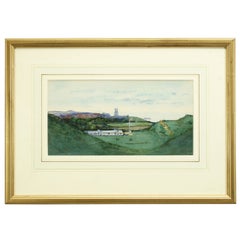 Vintage Cromer Golf Club, Painting