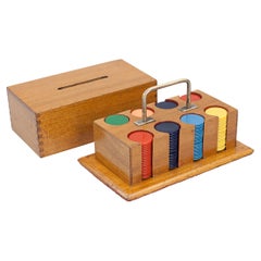 Set Of Gaming Or Poker Chips