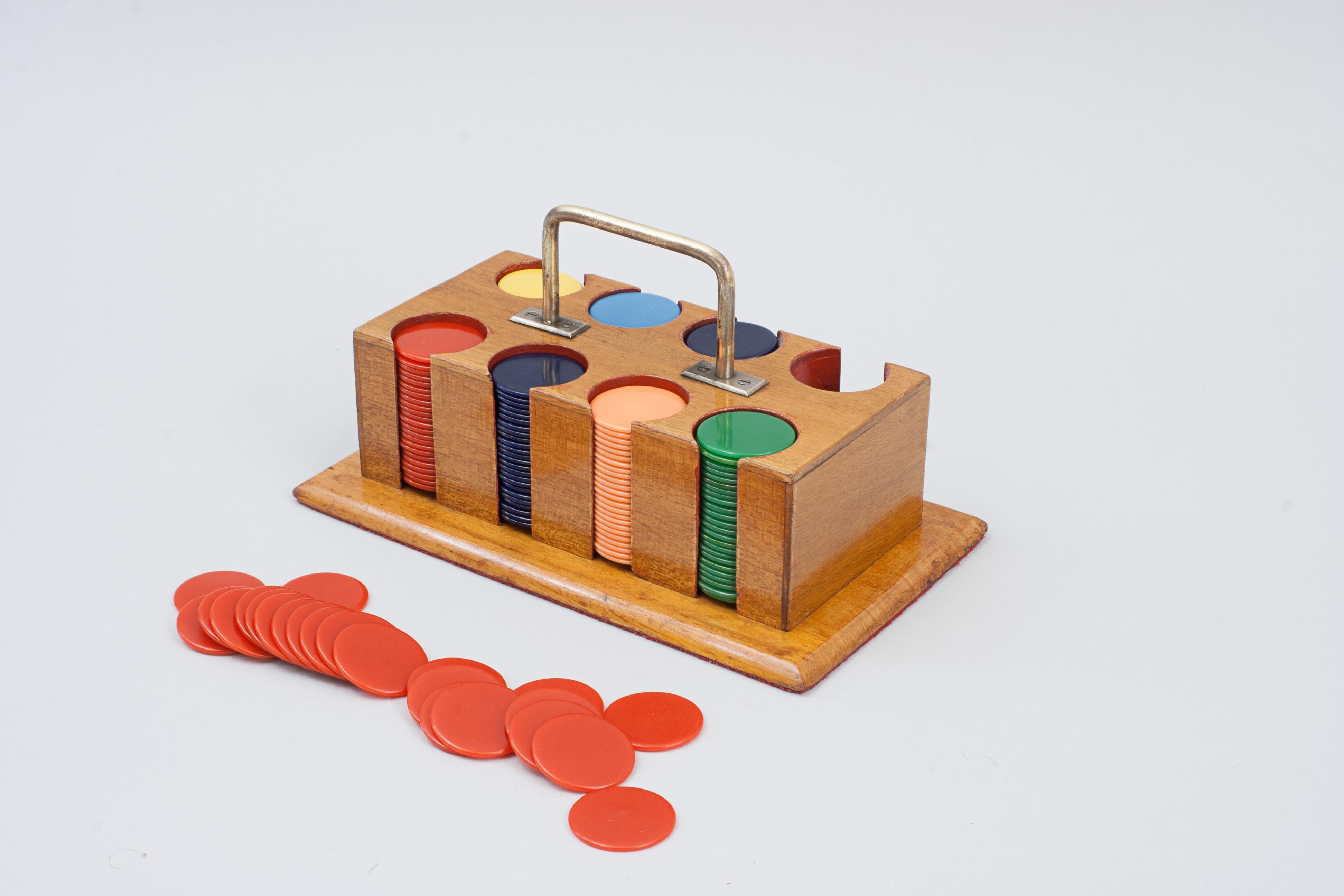 Faggio Set di fiches da gioco o da poker in vendita