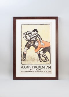 Twickenham Rugby Poster