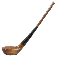Palo de Golf Antiguo, Cabeza Asustada Madera