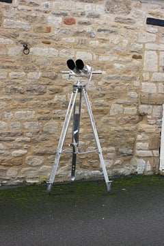 Vintage, German, Leitz 10 x 80 Observation Binoculars
