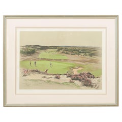 Stampa originale sul golf, C. Aldin, Sunningdale