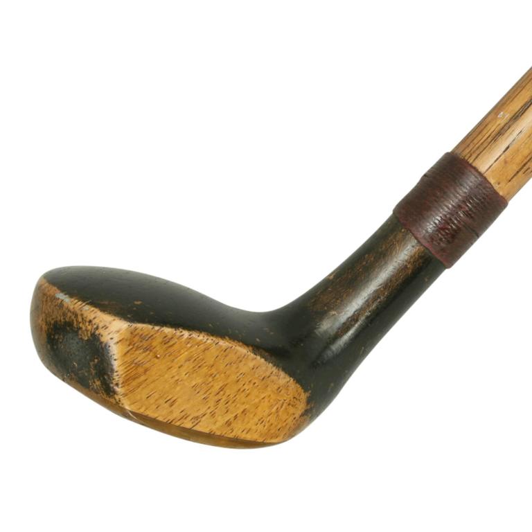 Antique Golf Club Walking Stick, Sunday Club at 1stDibs