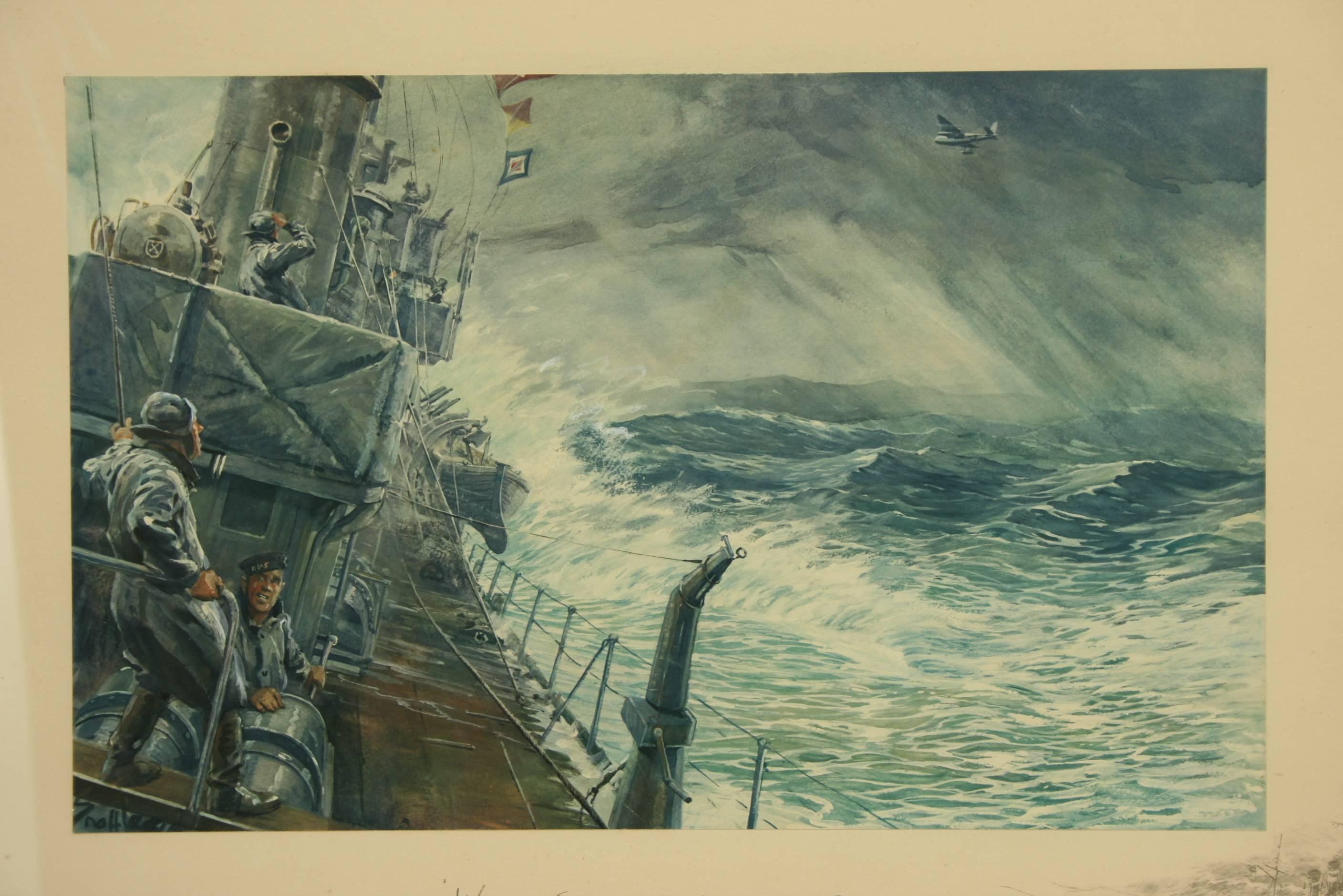 Sporting Art Snaffles WW II Military Print 
