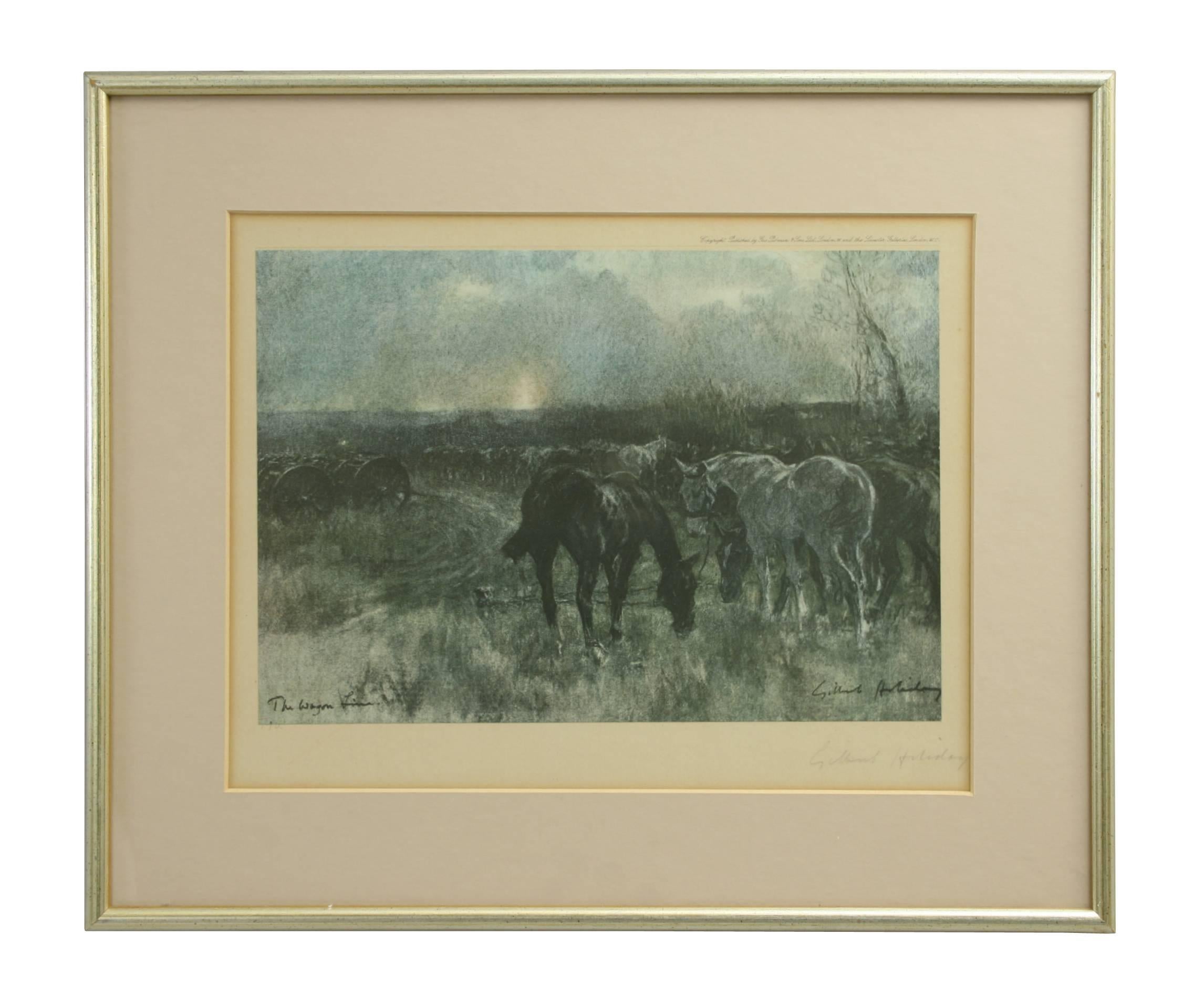 Late 19th Century Gilbert Holiday WWI Scenes