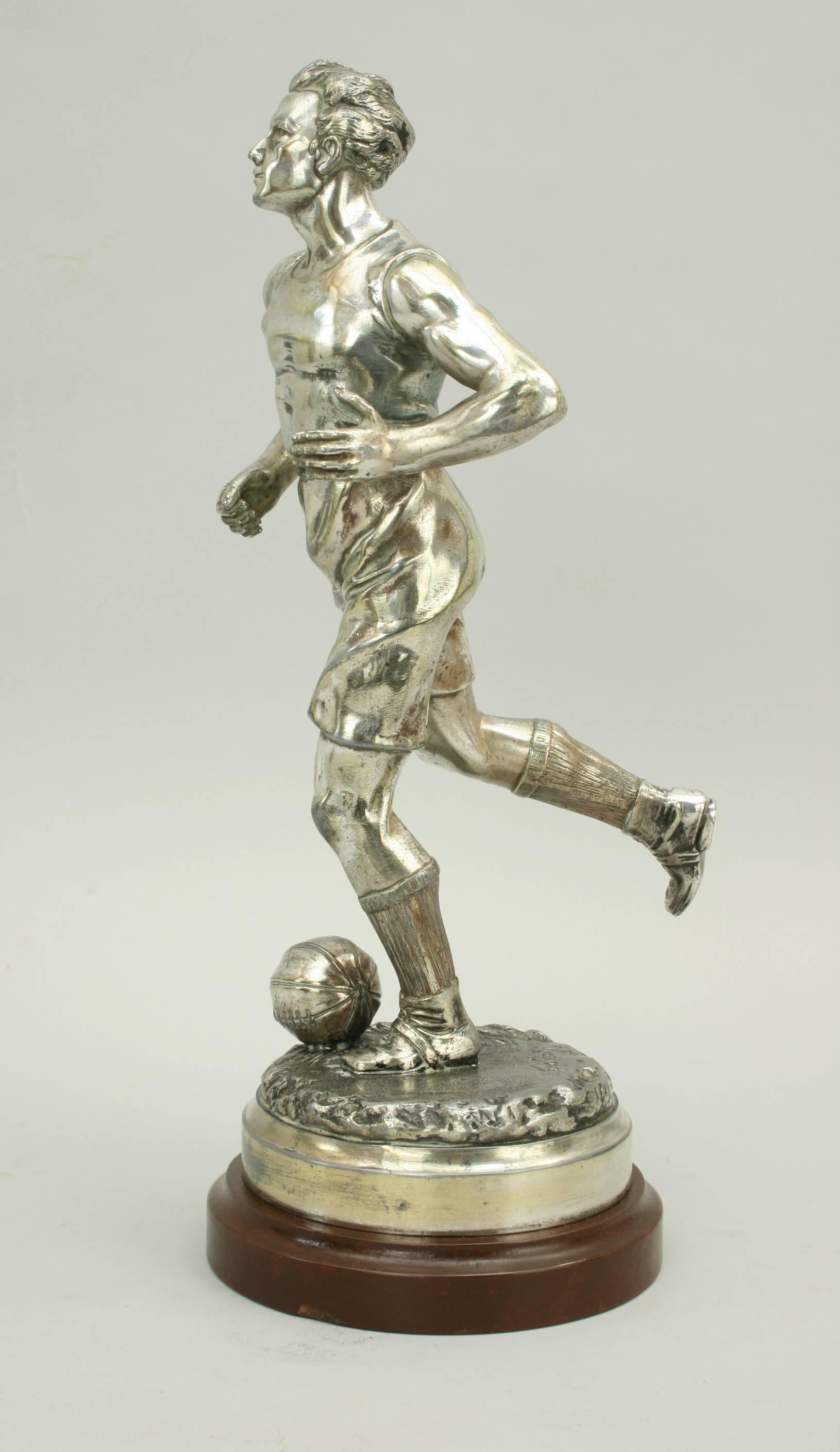Early 20th Century Vintage Football Figure