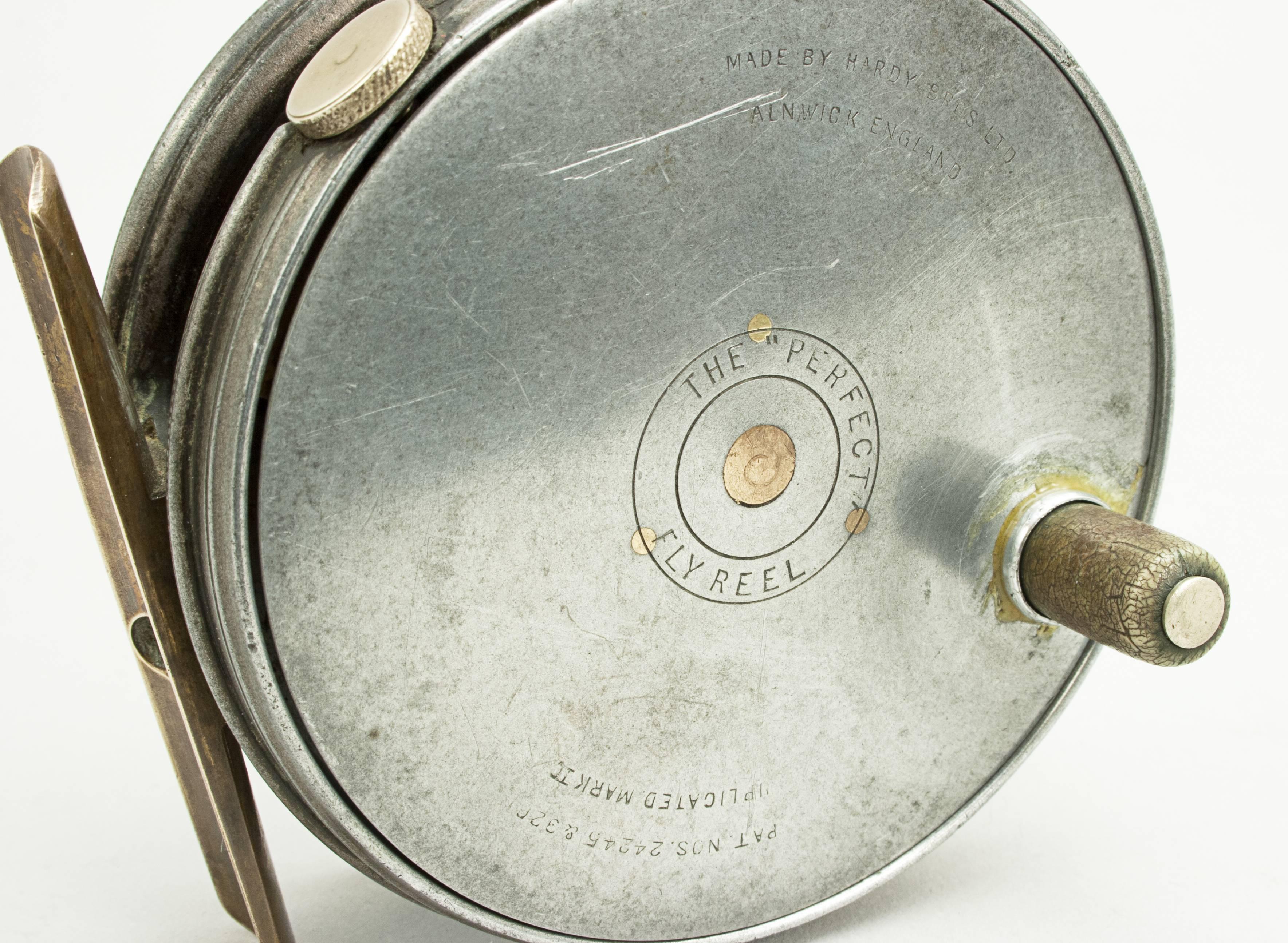 Early 20th Century Hardy Perfect Trout Fishing Reel