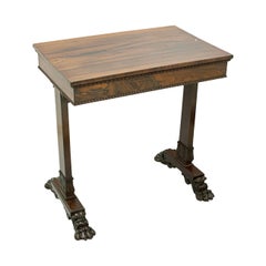 Rosewood Games Table for Chess, Droughts and Backgammon