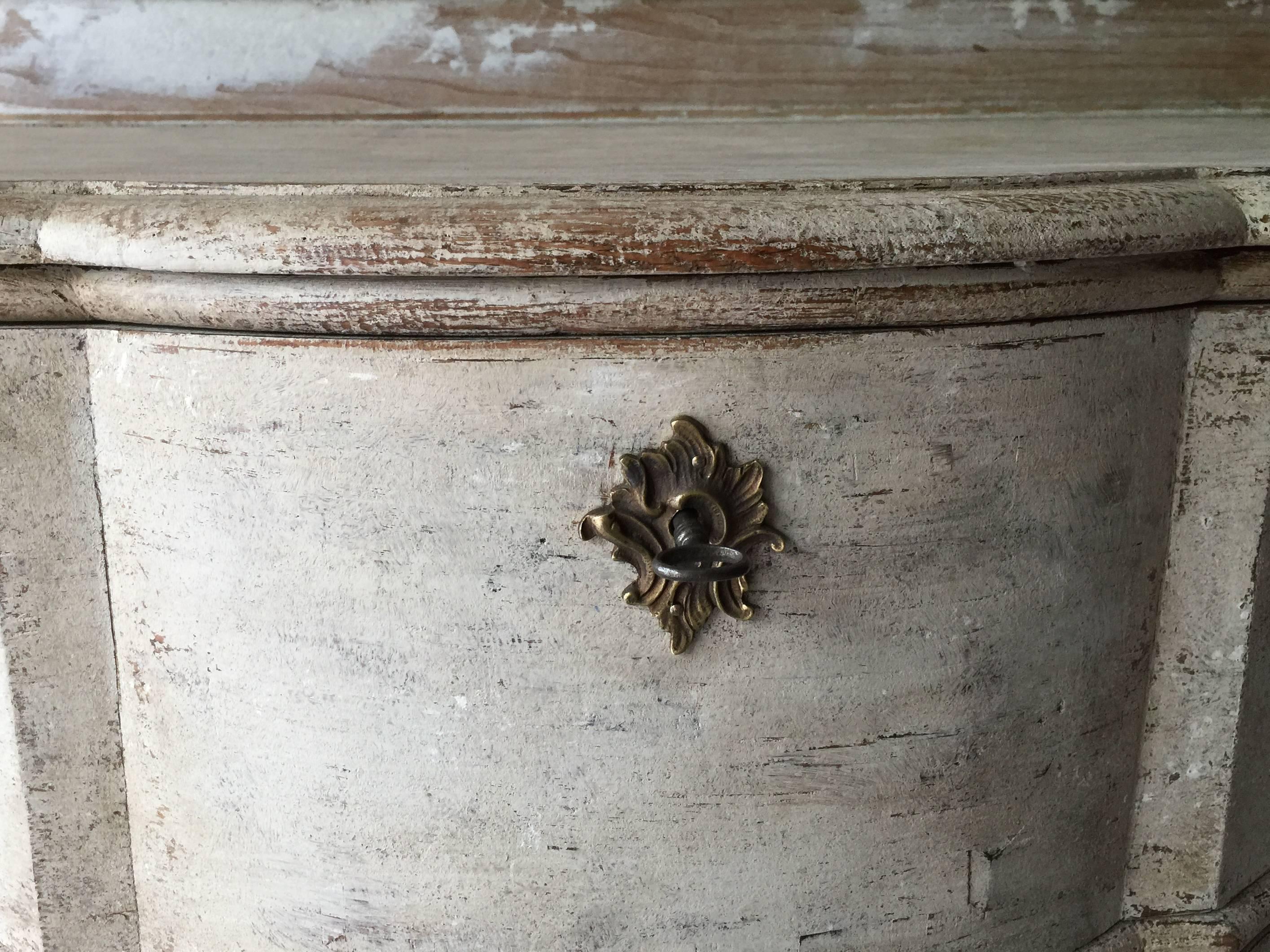 18th Century Swedish Period Rococo Chest of Drawers 2