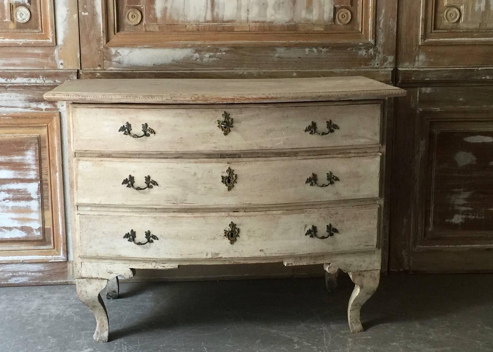 Exceptional Swedish Rococo period chest of drawers with wonderfully curvaceous serpentine drawers and beautifully carved details to the front and side skirts.
Stockholm, Sweden, circa 1760.

Here are few examples surprising pieces and objects,