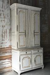 18th Century Painted Buffet a Deux Corps