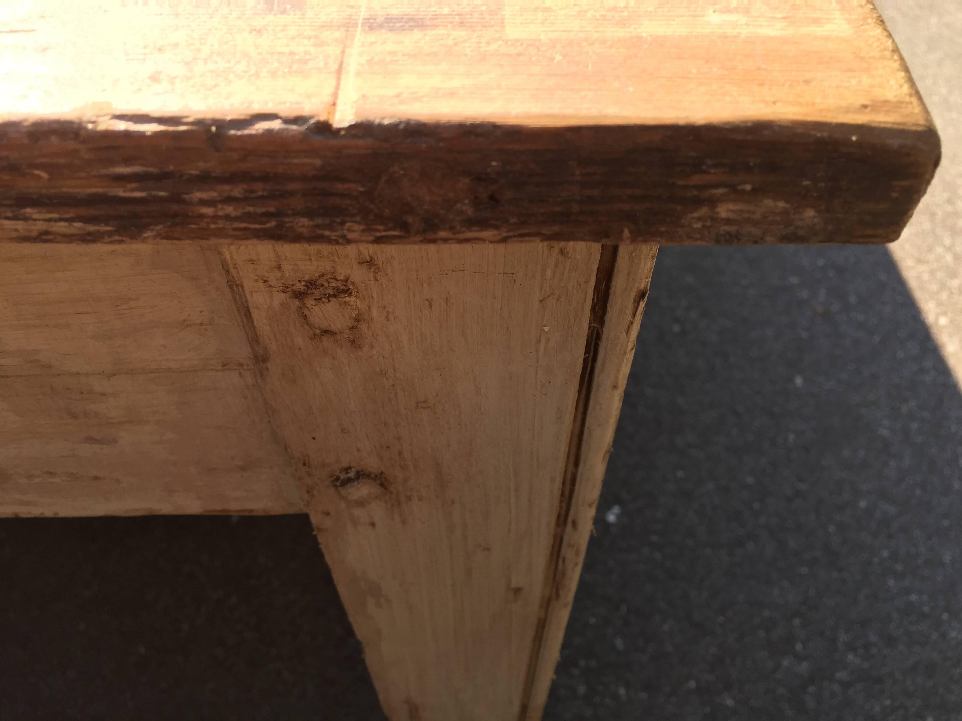 Oak 19th Century Country French Table