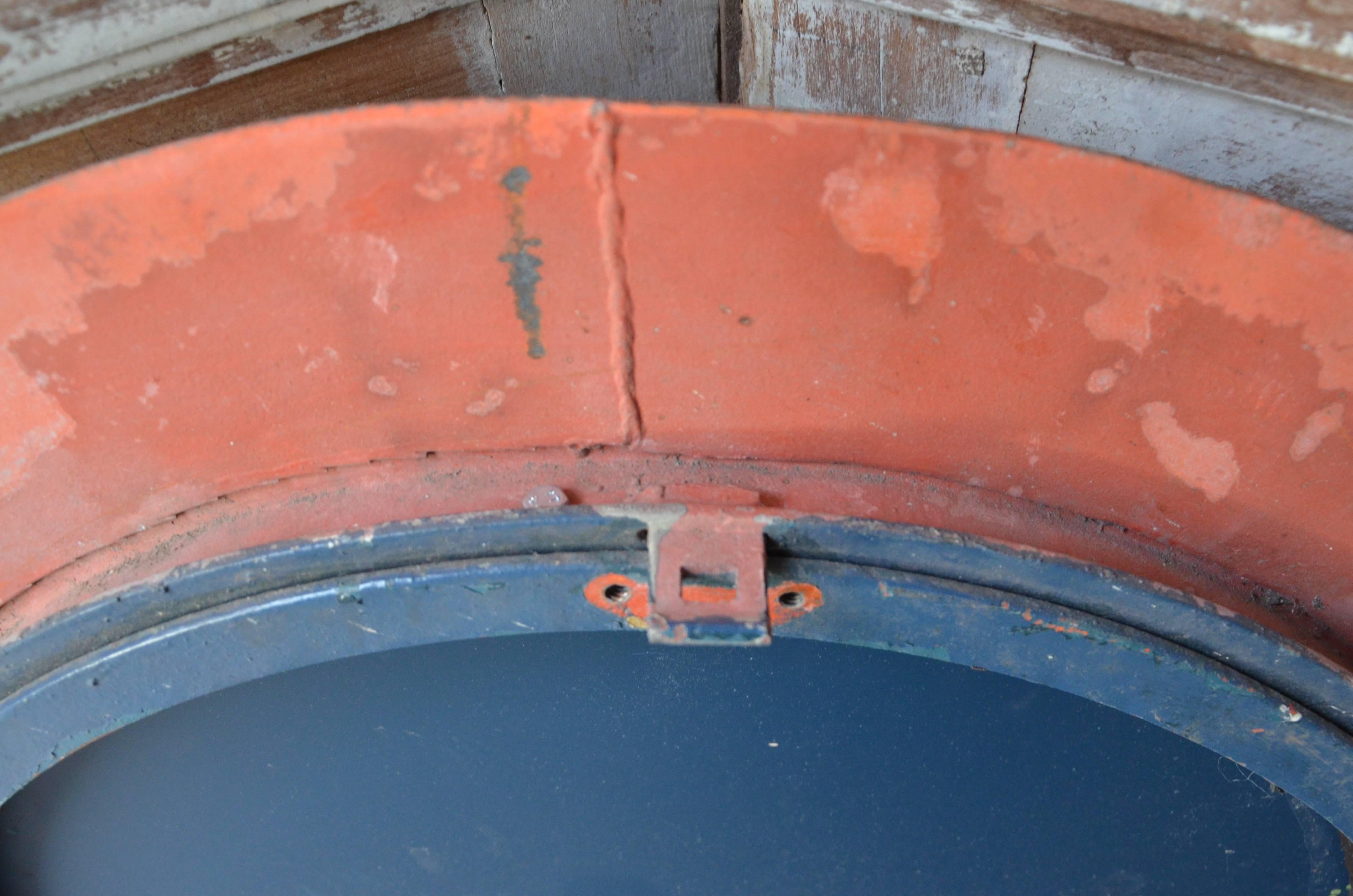 Pair of Shipwreck Porthole Windows as Mirrors 2