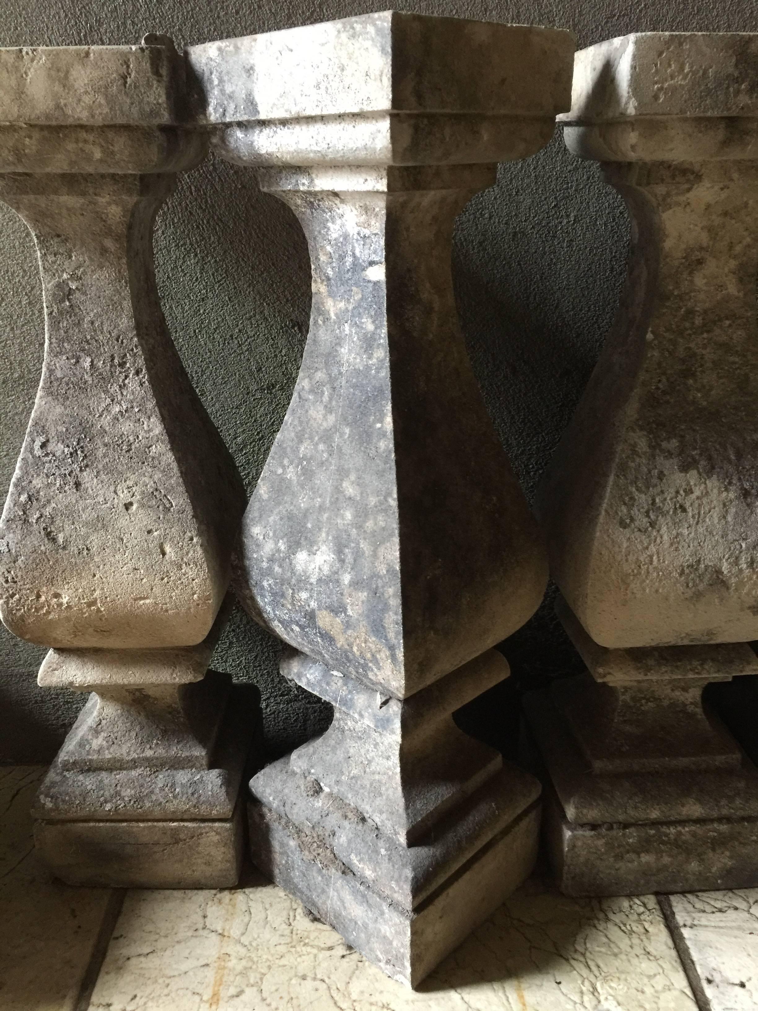 Set of Six French Antique Balusters at 1stDibs antique balusters for