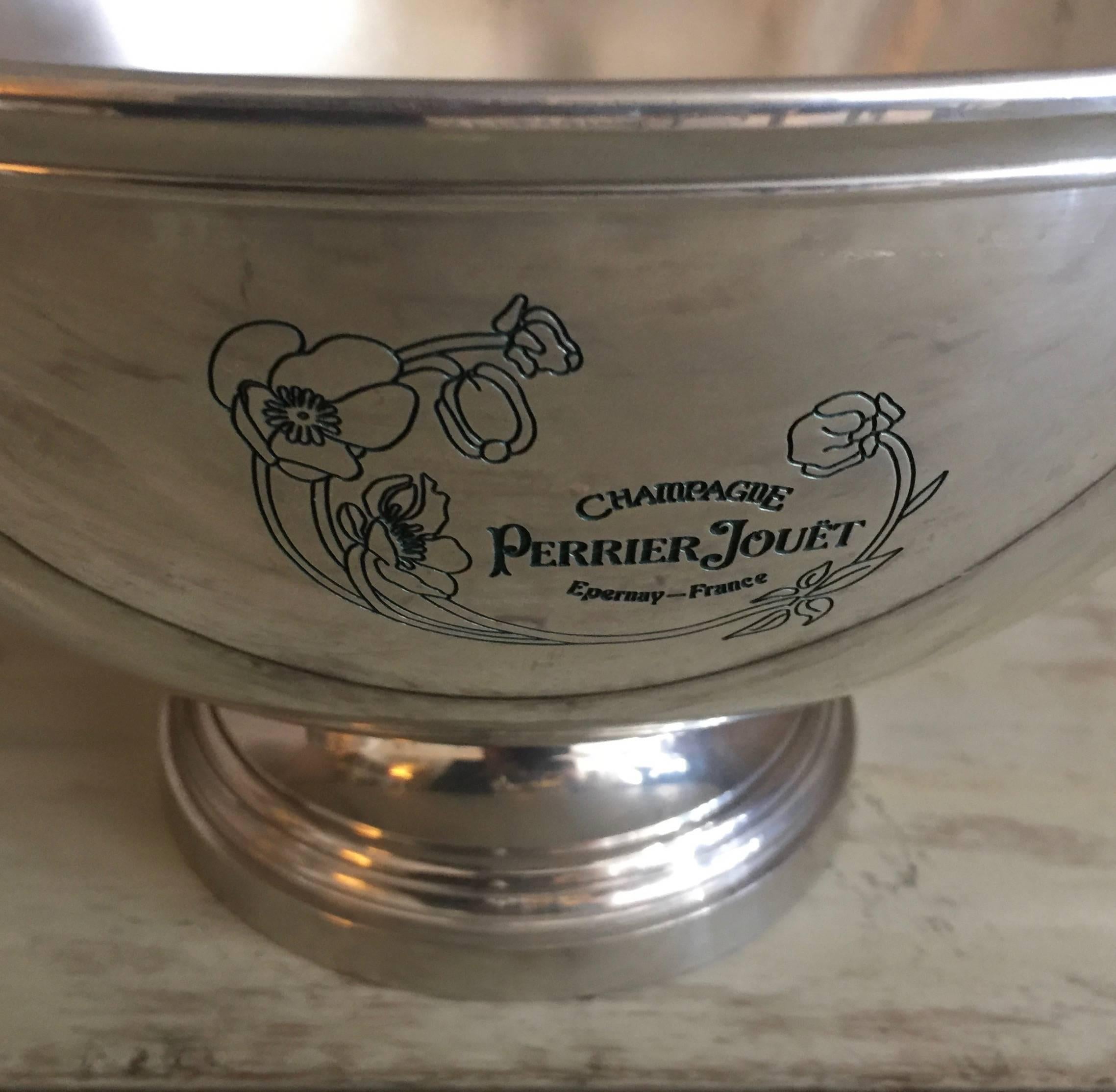 Vintage French Champagne Cooler In Good Condition In Charleston, SC