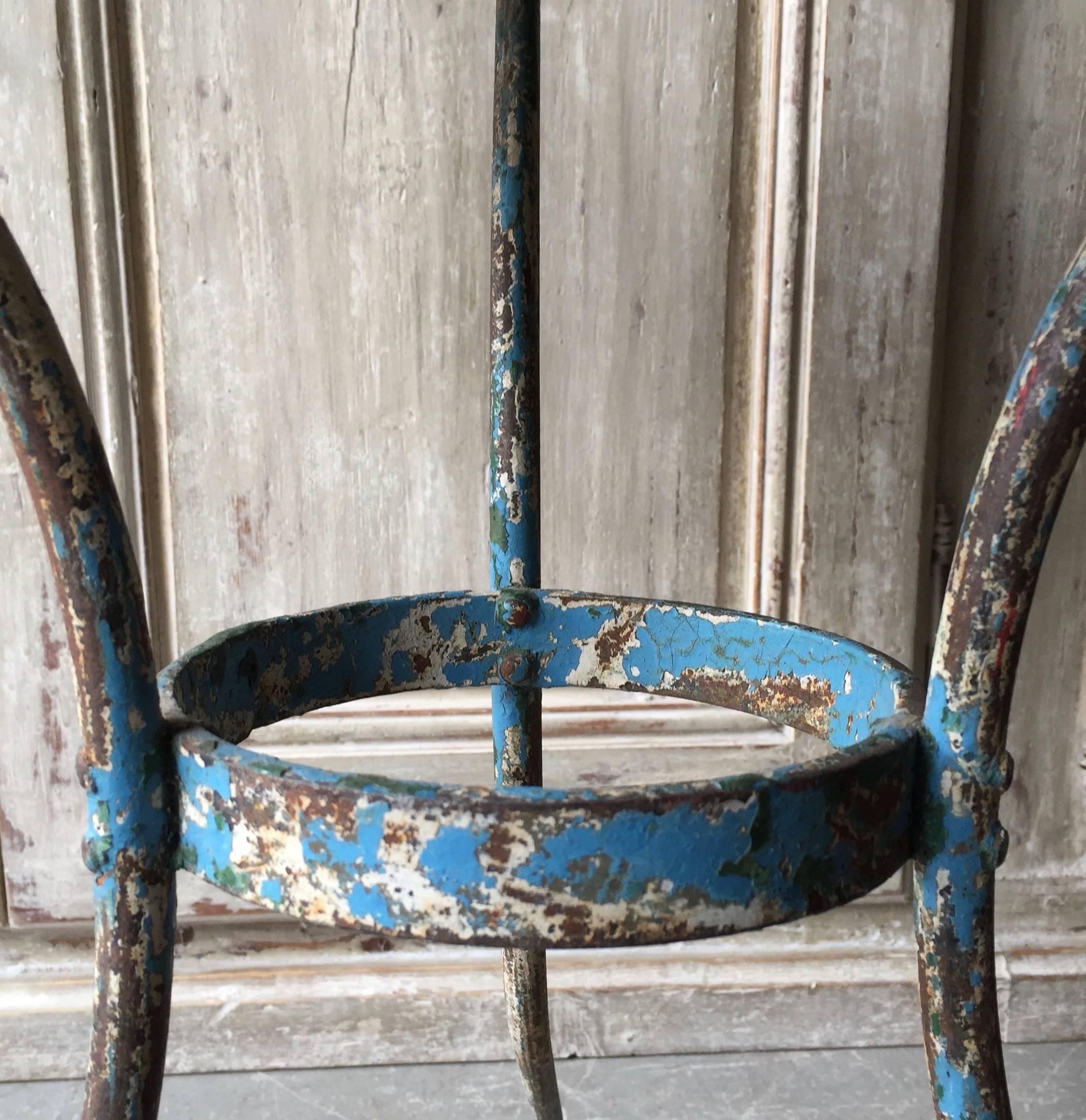 Metal 19th Century French Bistro Table