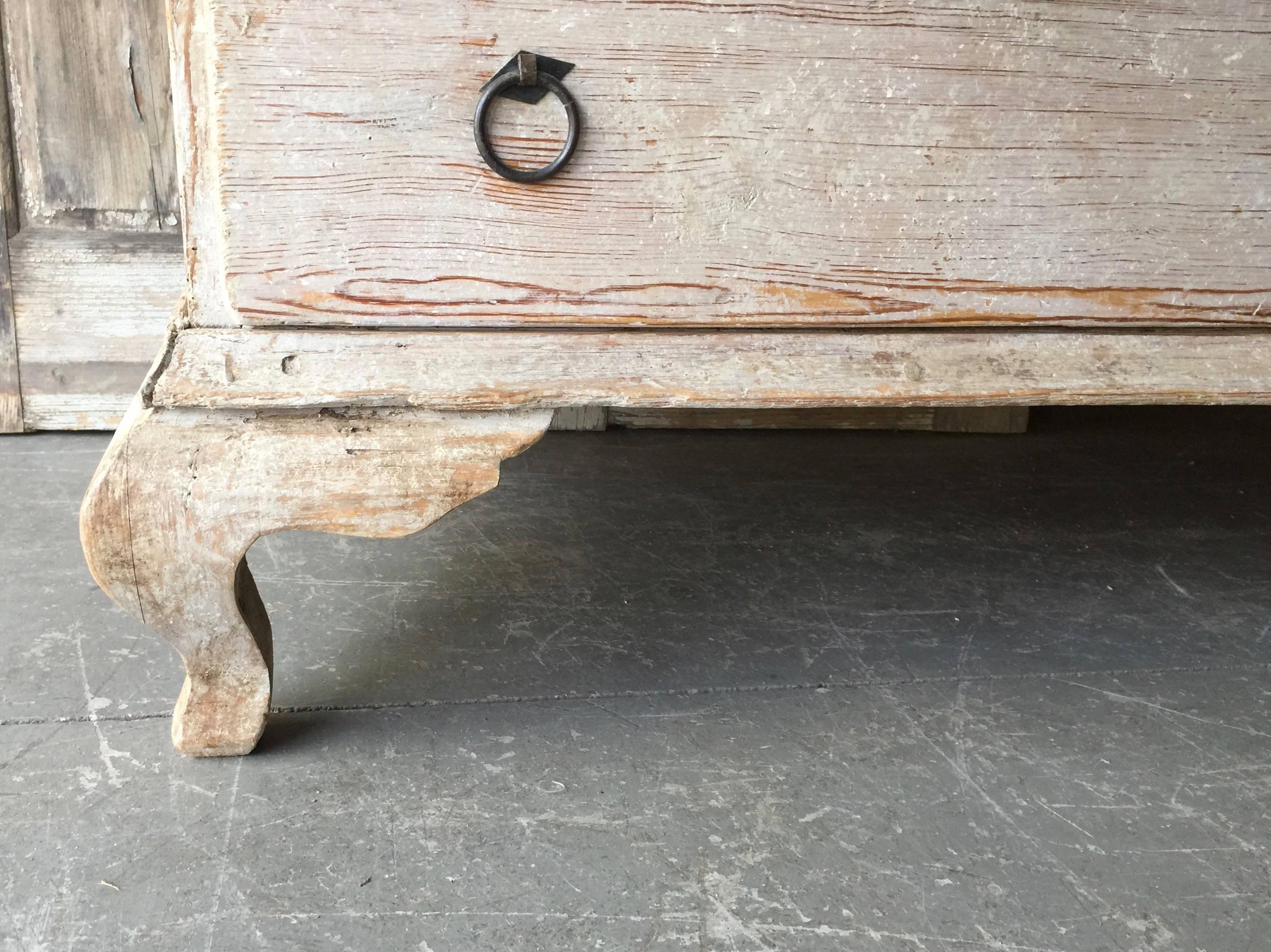 18th Century Period Swedish Rococo Secretaire Cabinet 4