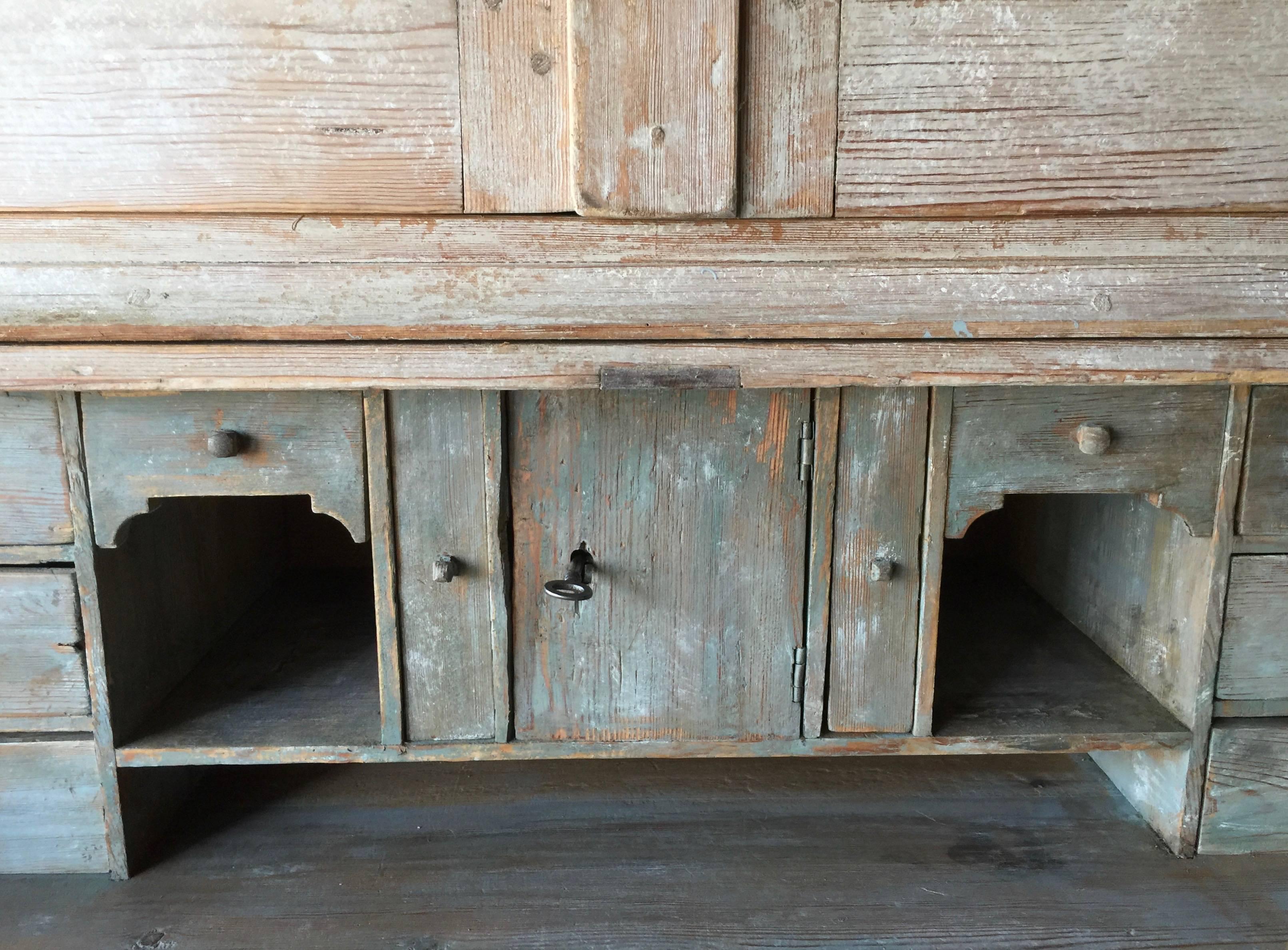 18th Century Period Swedish Rococo Secretaire Cabinet 3