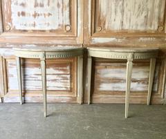Pair of Period Gustavian Console Tables
