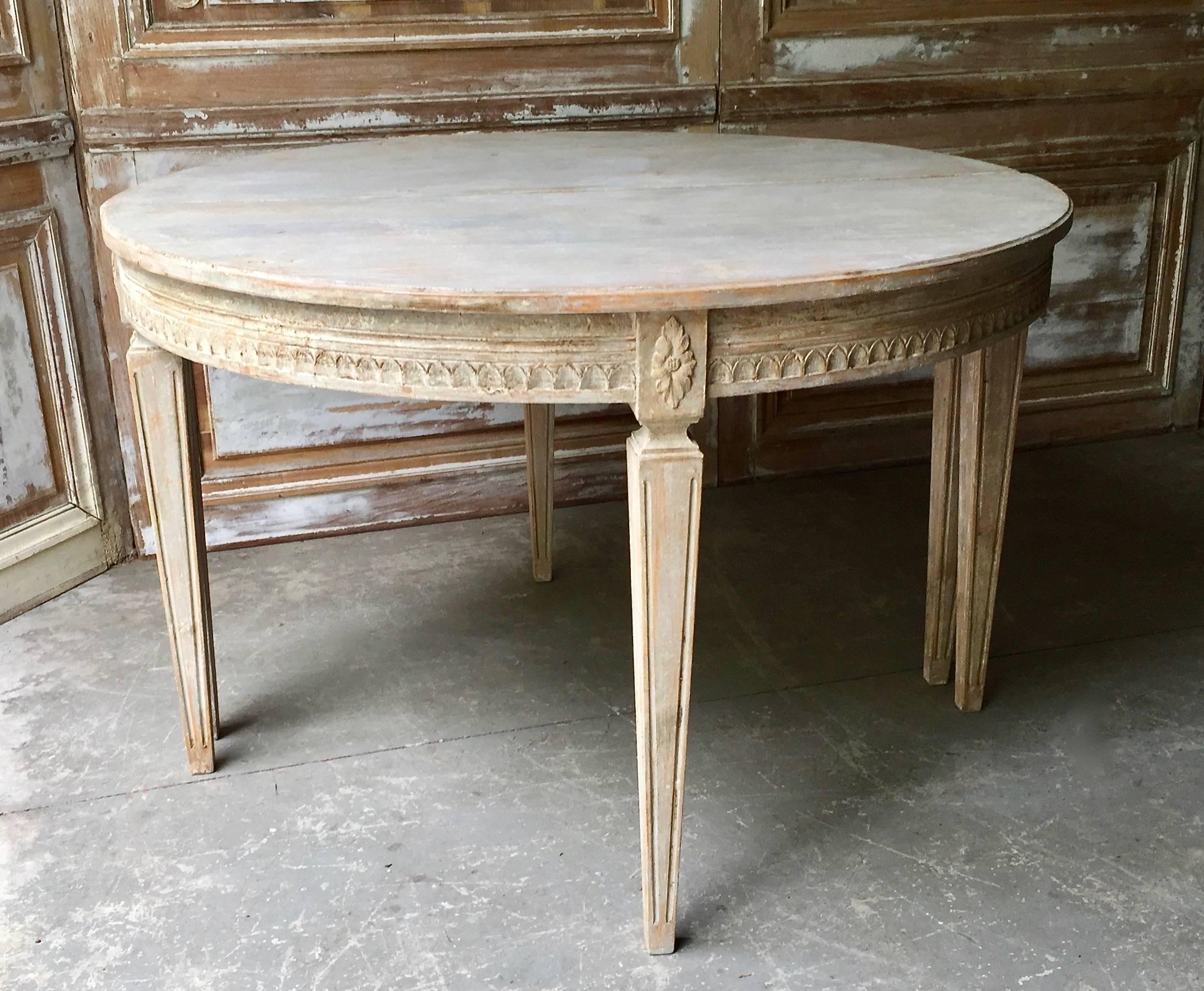 19th Century Pair of Period Gustavian Console Tables