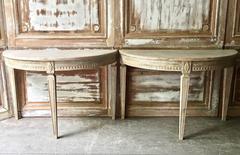 Pair of Period Gustavian Console Tables