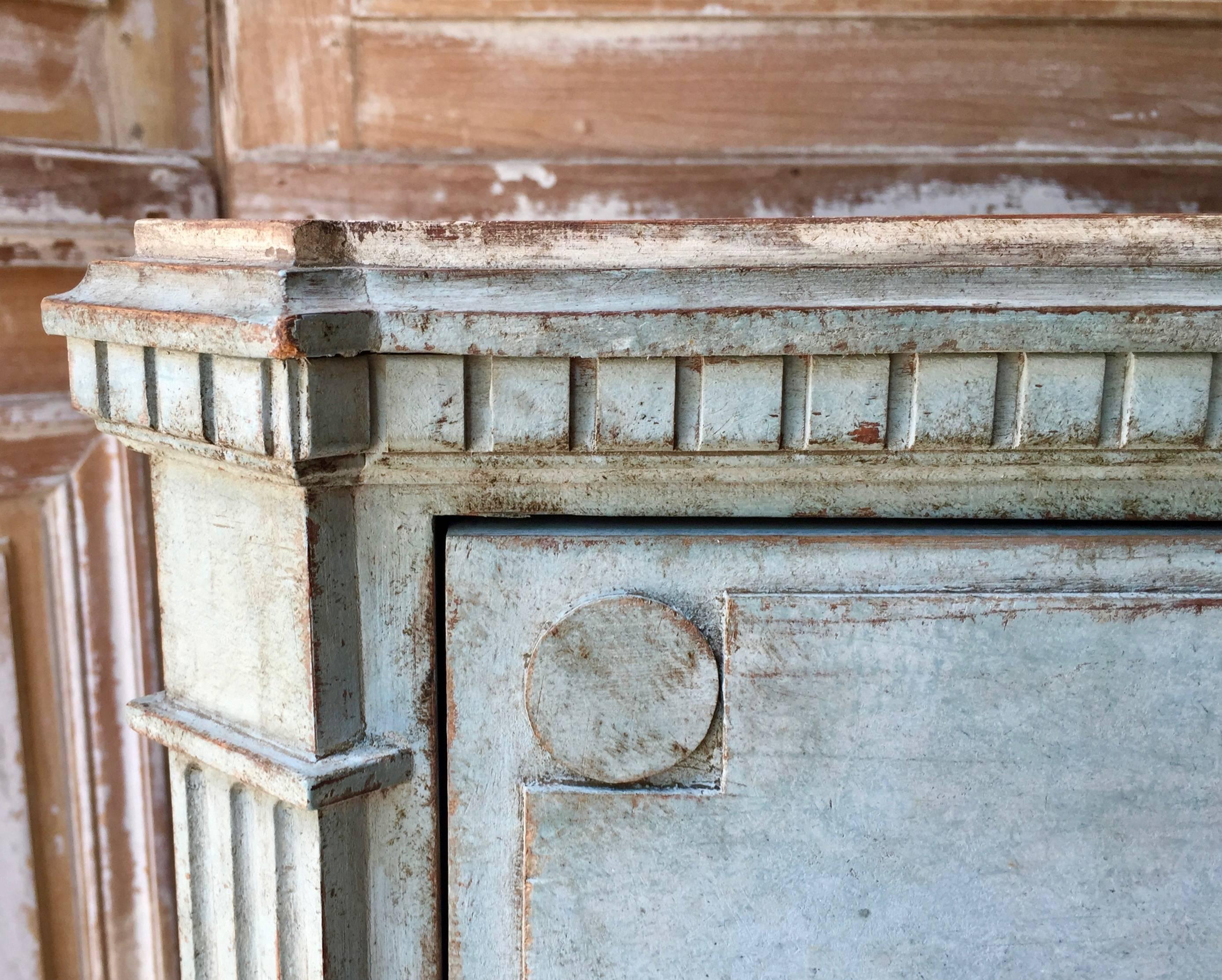 Pair of Swedish 19th Century Gustavian Chests 3