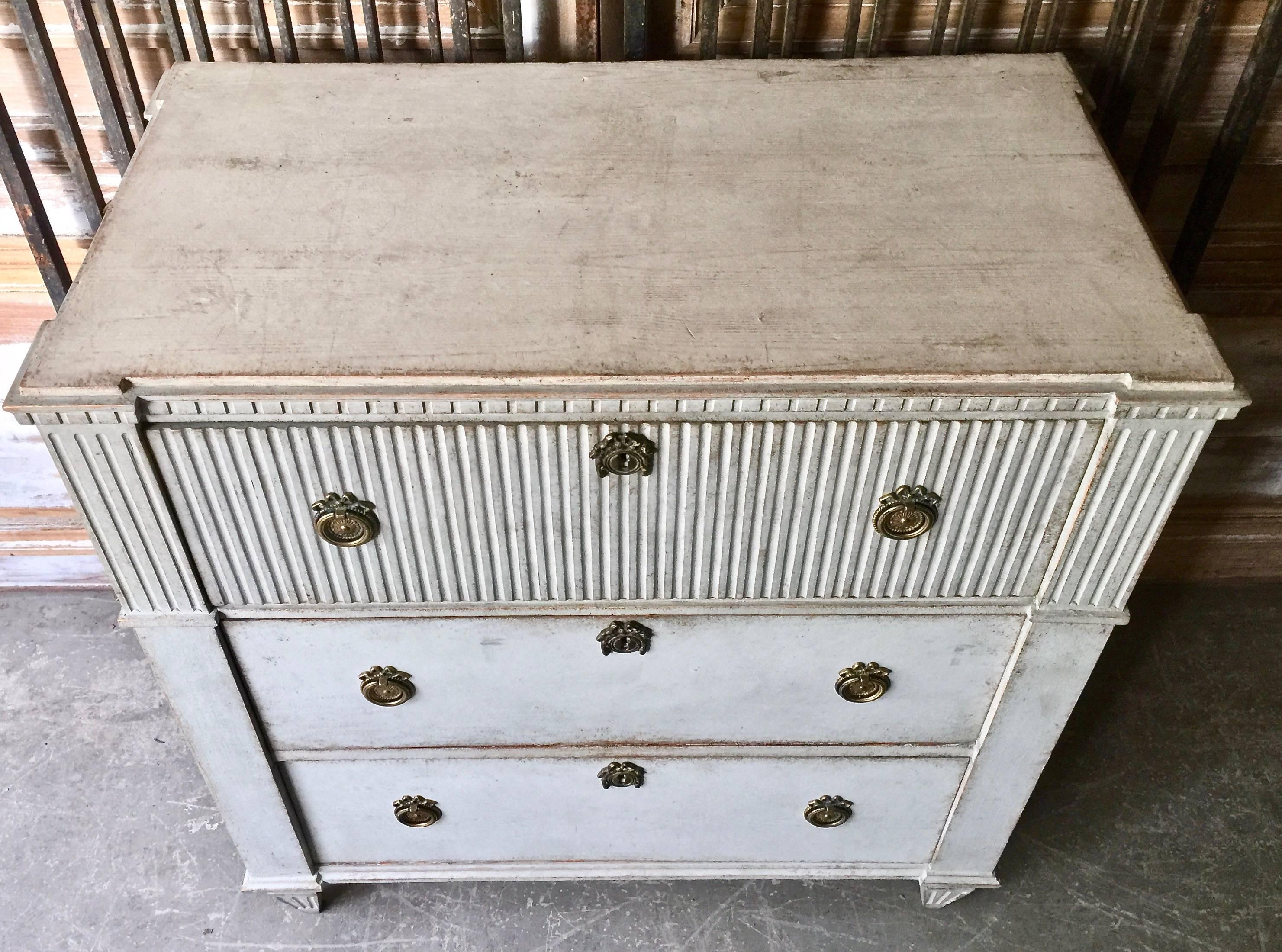 Swedish Late Gustavian Period Chest of Drawers