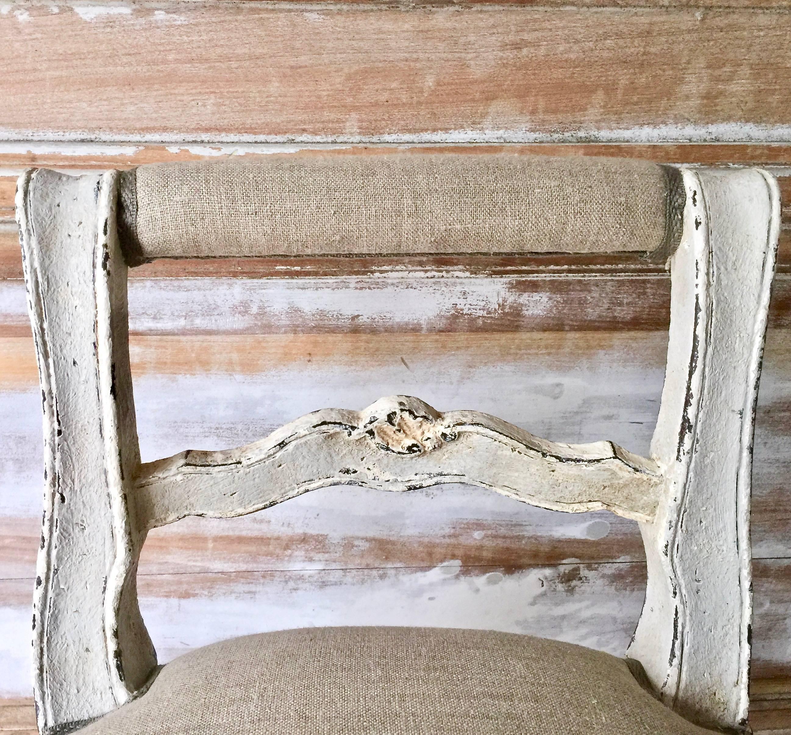 Hand-Carved French Louis XV Style Banquette