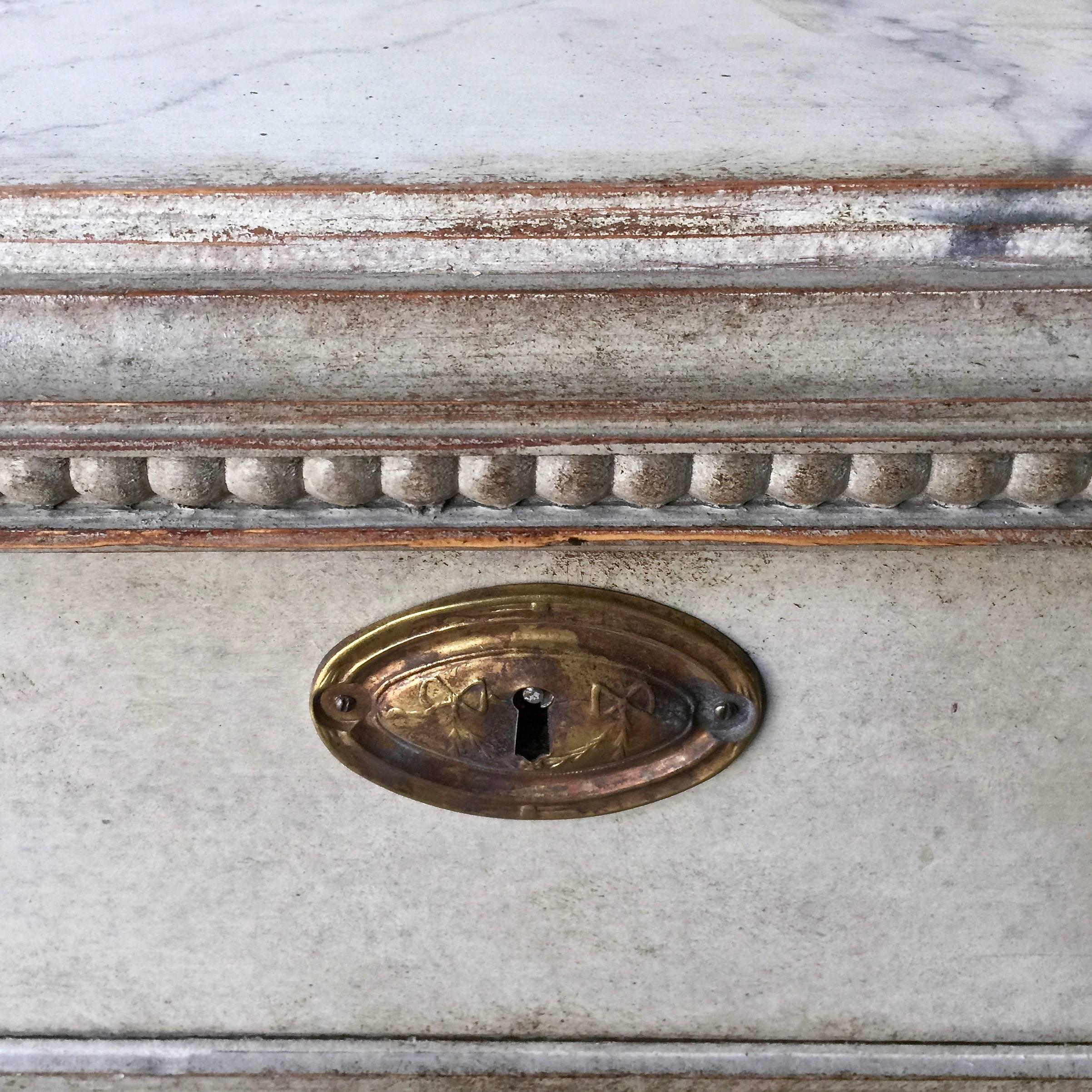 Pair of 19th Century, Swedish Chest of Drawers In Good Condition In Charleston, SC