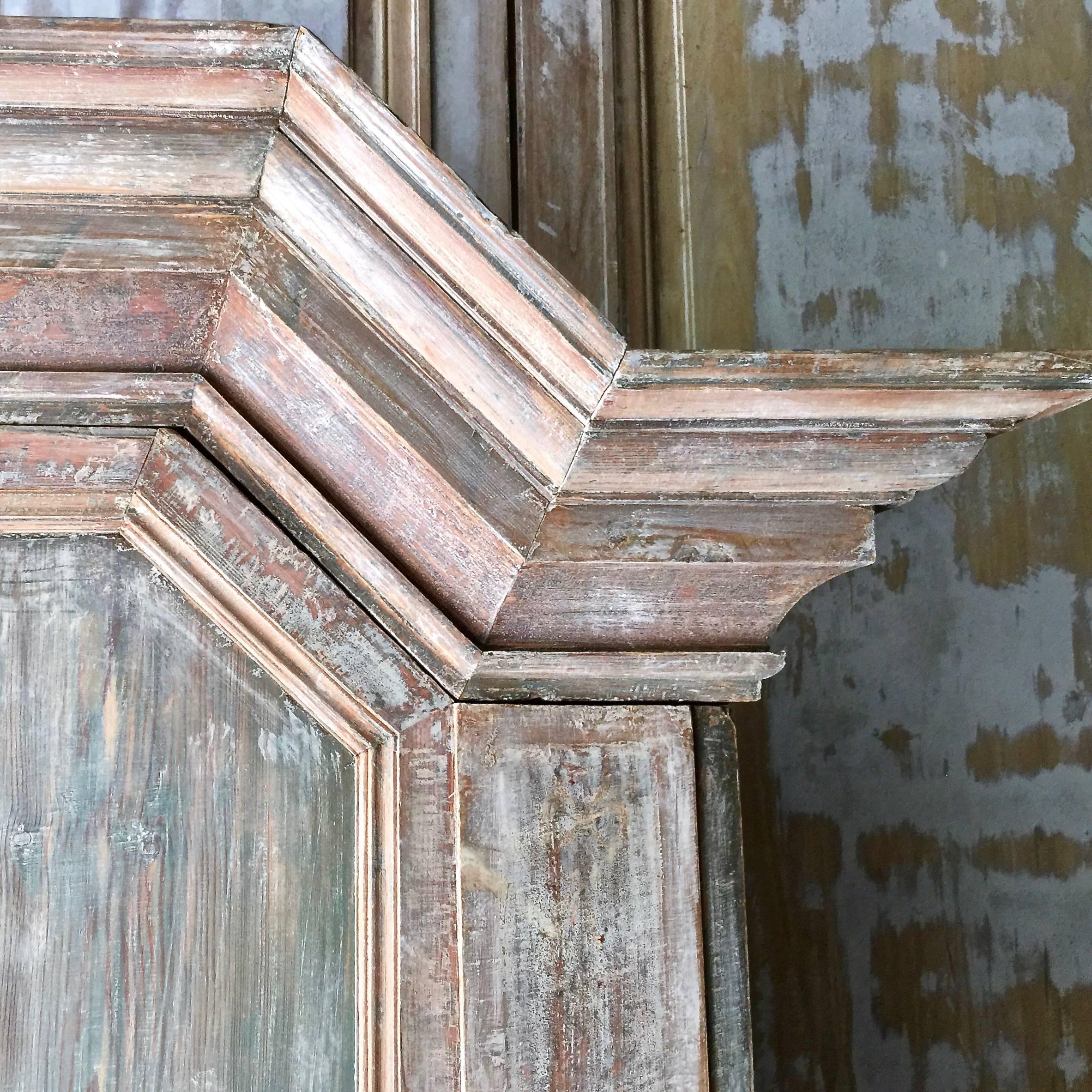 Hand-Carved 18th Century Gustavian Period Cabinet