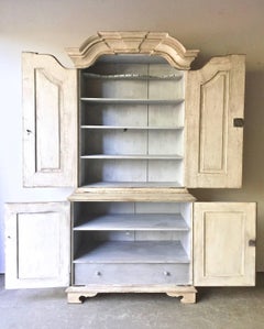 18th Century Period Swedish Rococo Cabinet