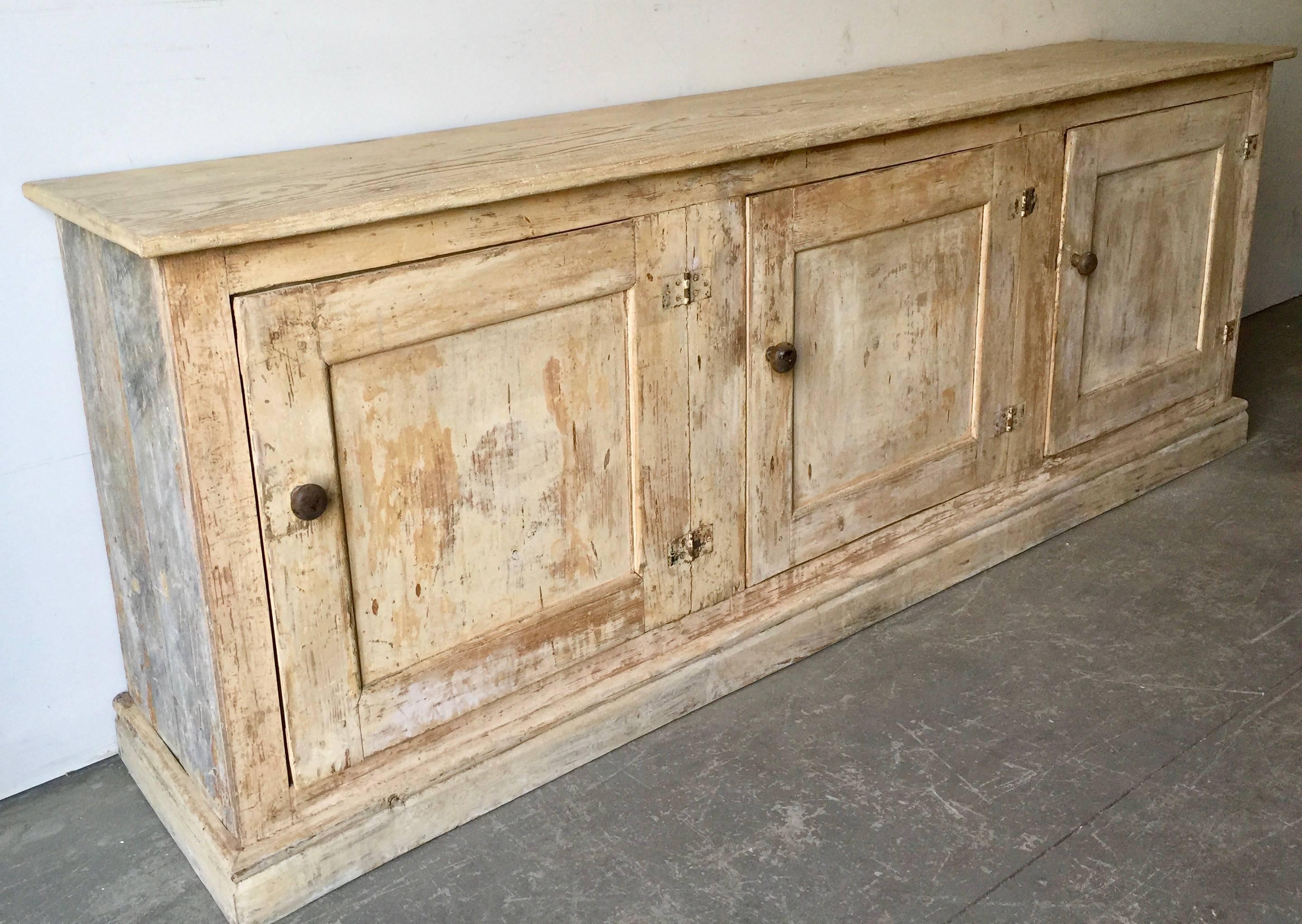 Hand-Crafted 19th Century Italian Painted Sideboard