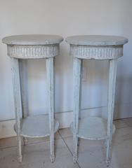 Pair of Louis XVI Style Bedside Tables