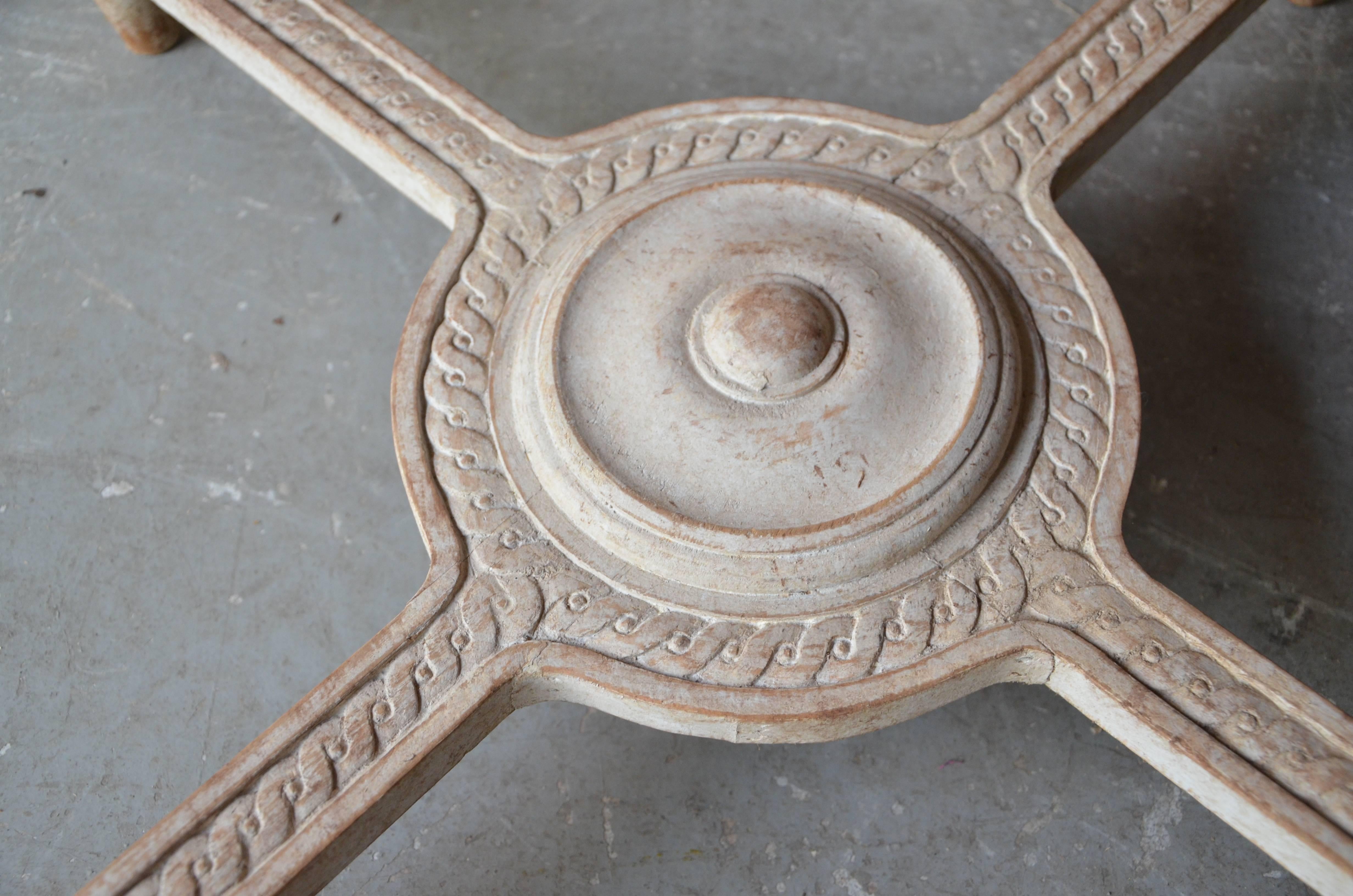 Swedish Gustavian Style Round Table 2