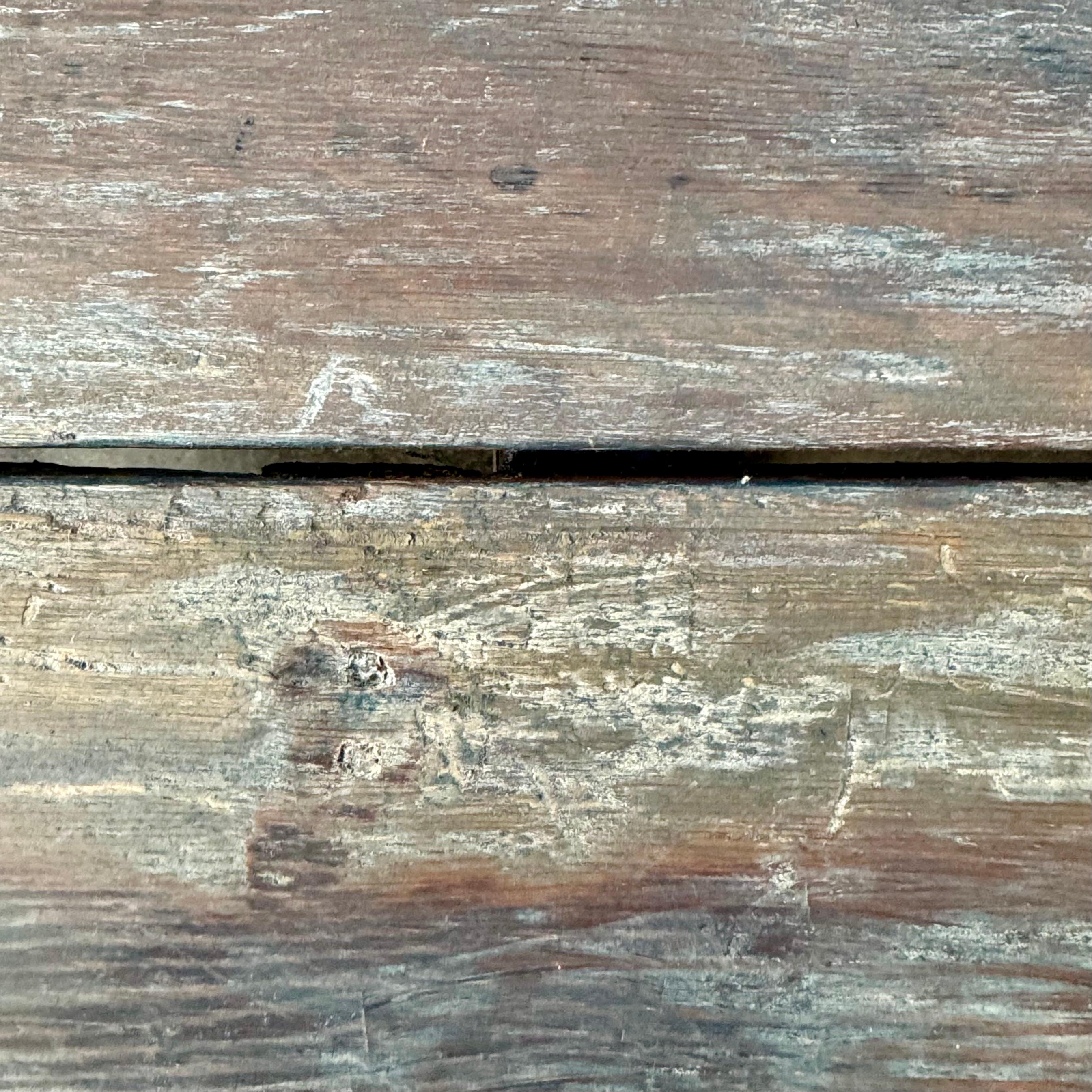 18th Century Swedish Baroque Drop Leaf Table For Sale 9