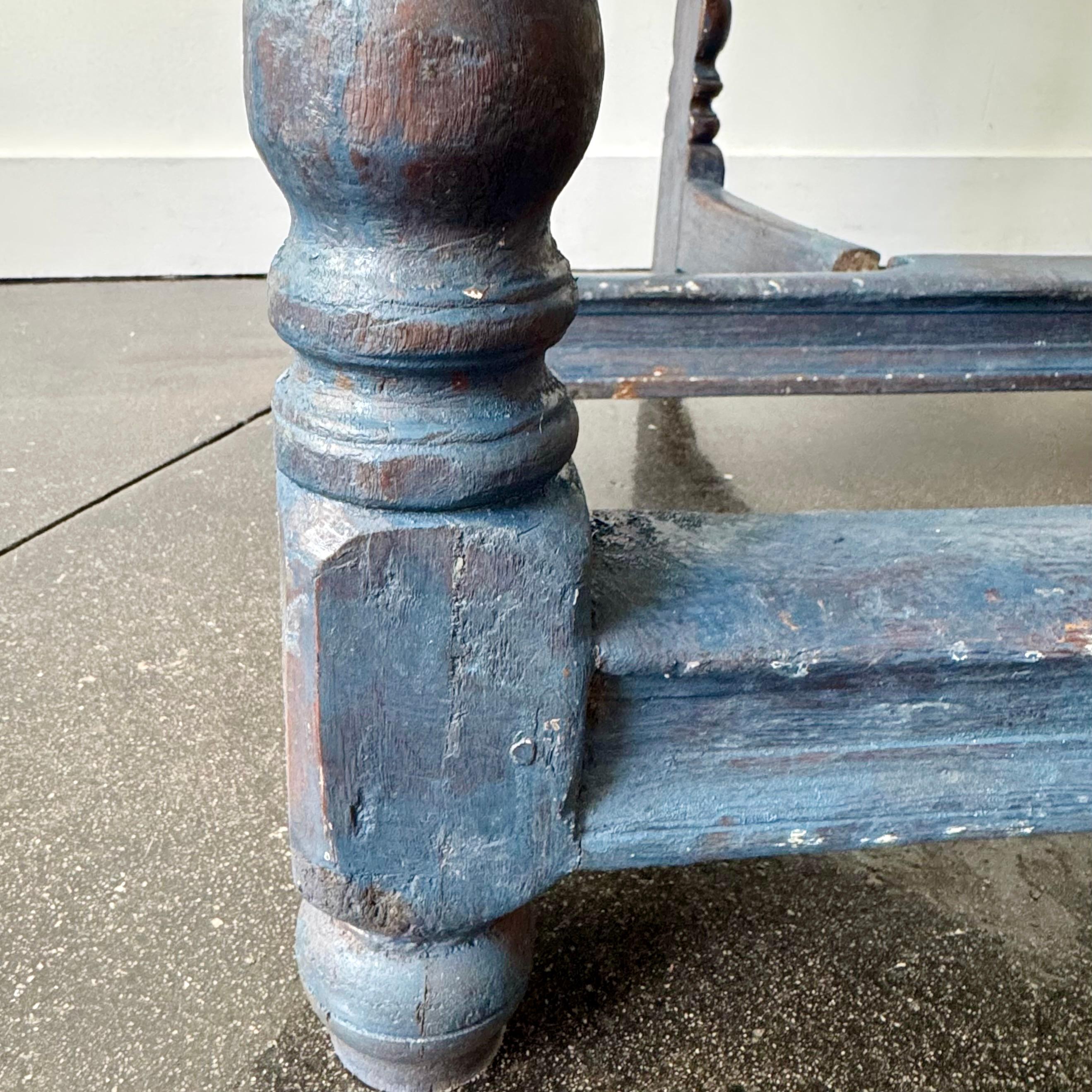 18th Century Swedish Baroque Drop Leaf Table For Sale 12