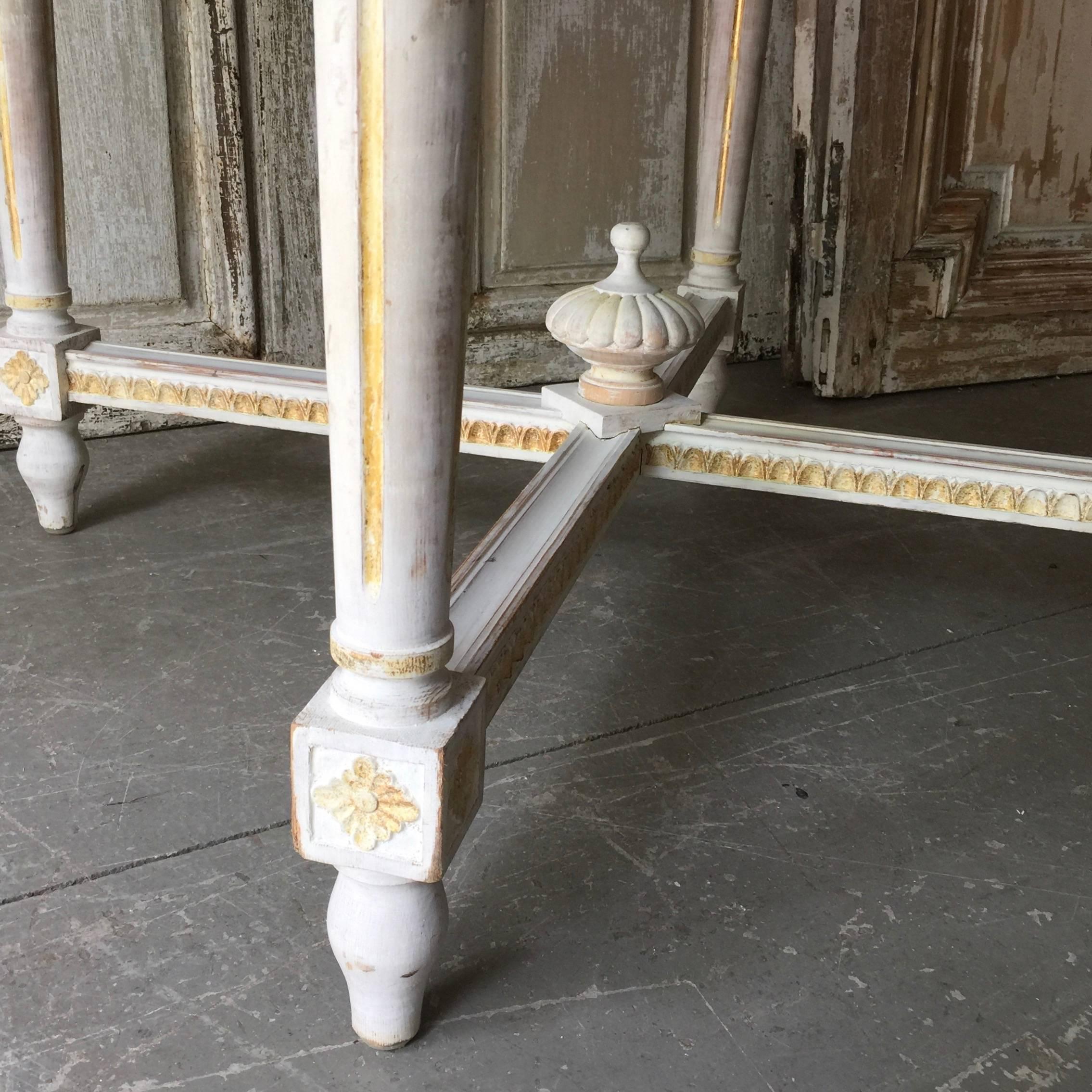 Swedish Gustavian Style Round Table 1