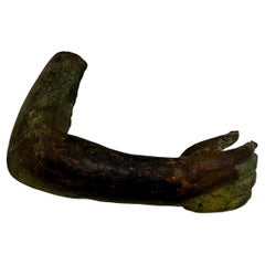 Bronze Arm Fragment Sculpture