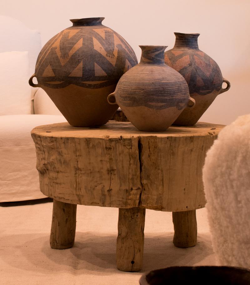 Fino al XVIII secolo Vaso neolitico cinese in terracotta Ca. III  millennio A.I.C. in vendita