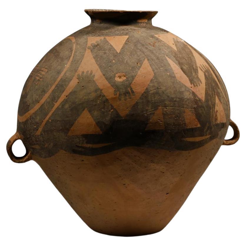 Cinese Grande vaso cinese in terracotta del Neolitico Ca. III  millennio A.I.C. in vendita