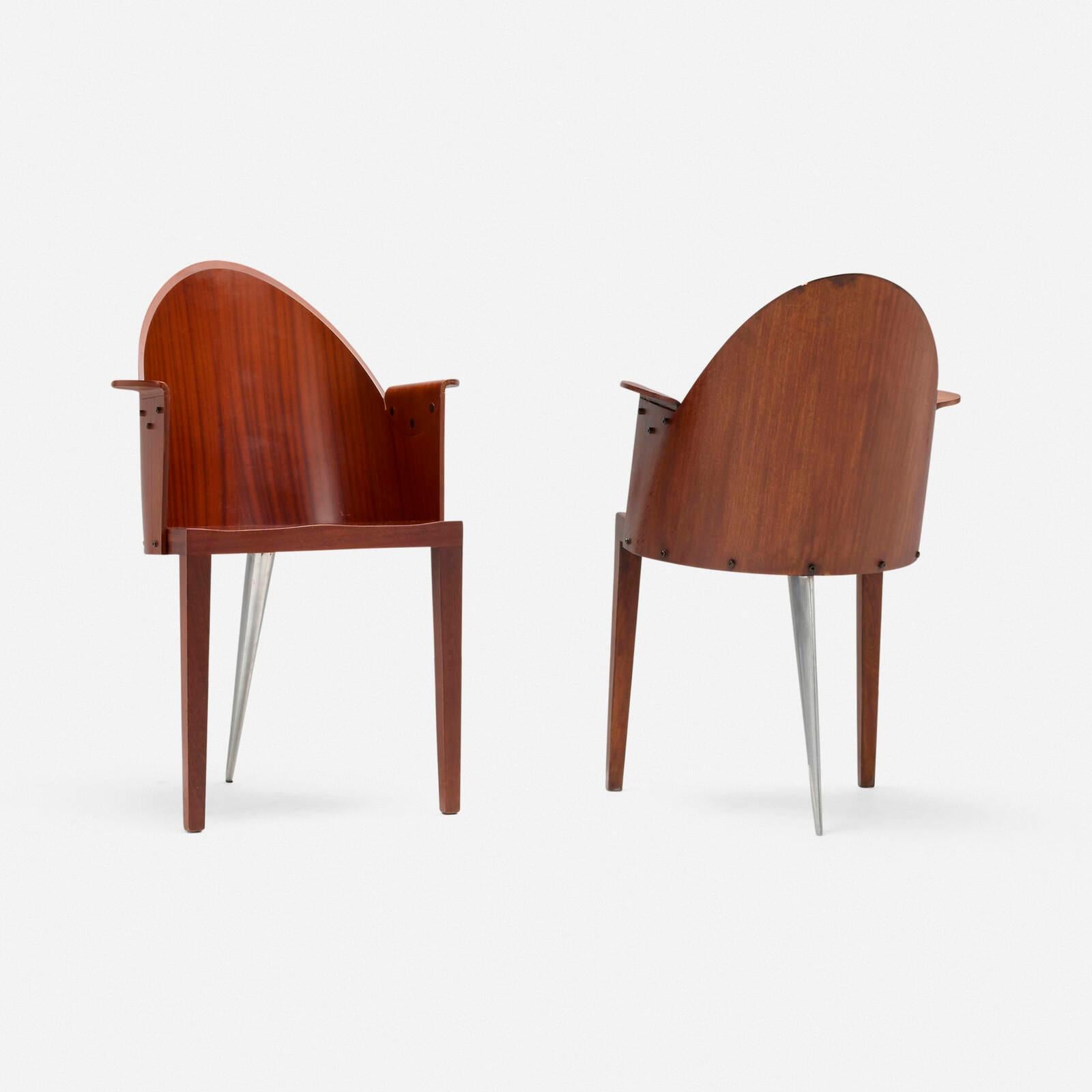 Philippe Stark Set of 14 Dining Chairs from the Royalton Hotel, New York 1988 In Good Condition For Sale In Bonita Springs, FL