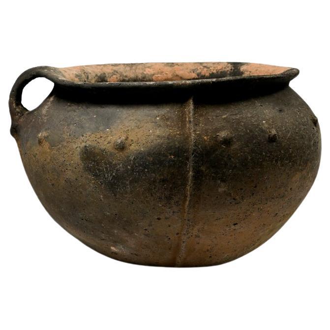 Chinese Blackware Jar – Warring States Period For Sale