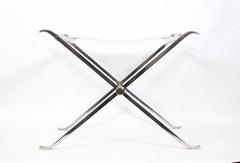 Maison Charles Folding Stool with Lucite Seat