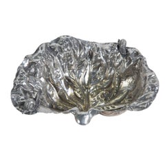 Leaf Bowl with Snails Designed by Gabriella Crespi for Christian Dior Home