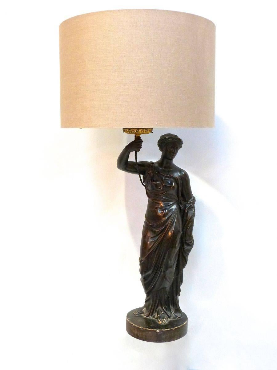 plaster lamp base