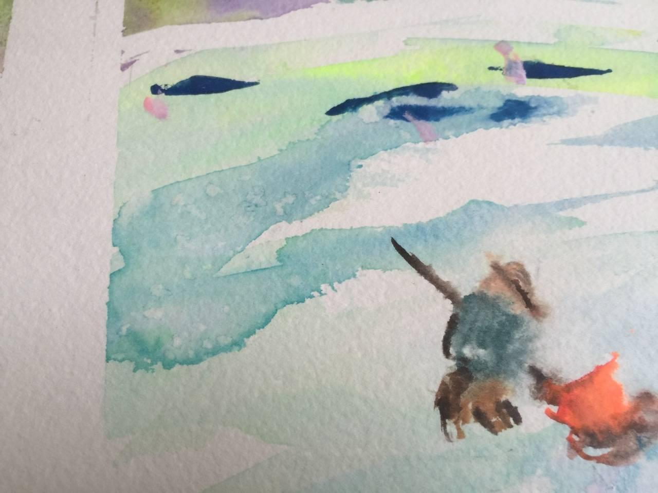 Original watercolor painting by Ruth Rogers-Altmann 

