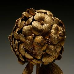 Tiffany and Co. Sterling Silver Gilt Topiary