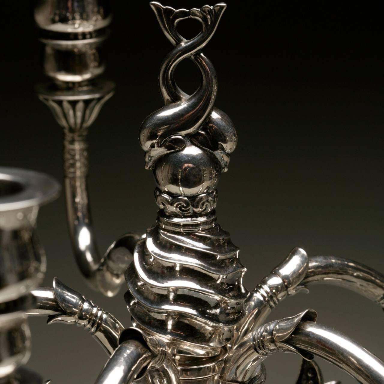 silver candelabrum