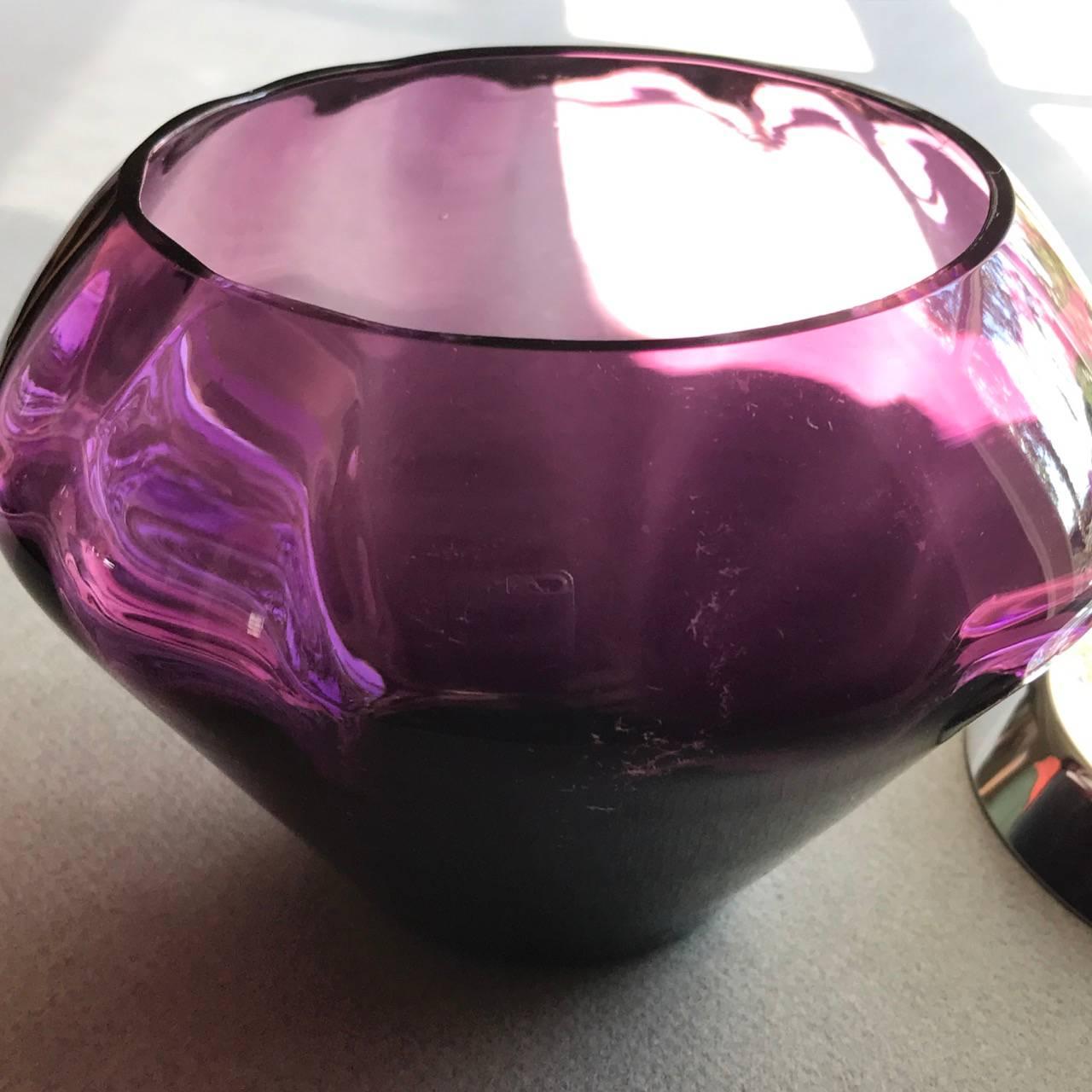 Gorham Silver Silver and Glass "Modern" Candy Dish at 1stDibs modern